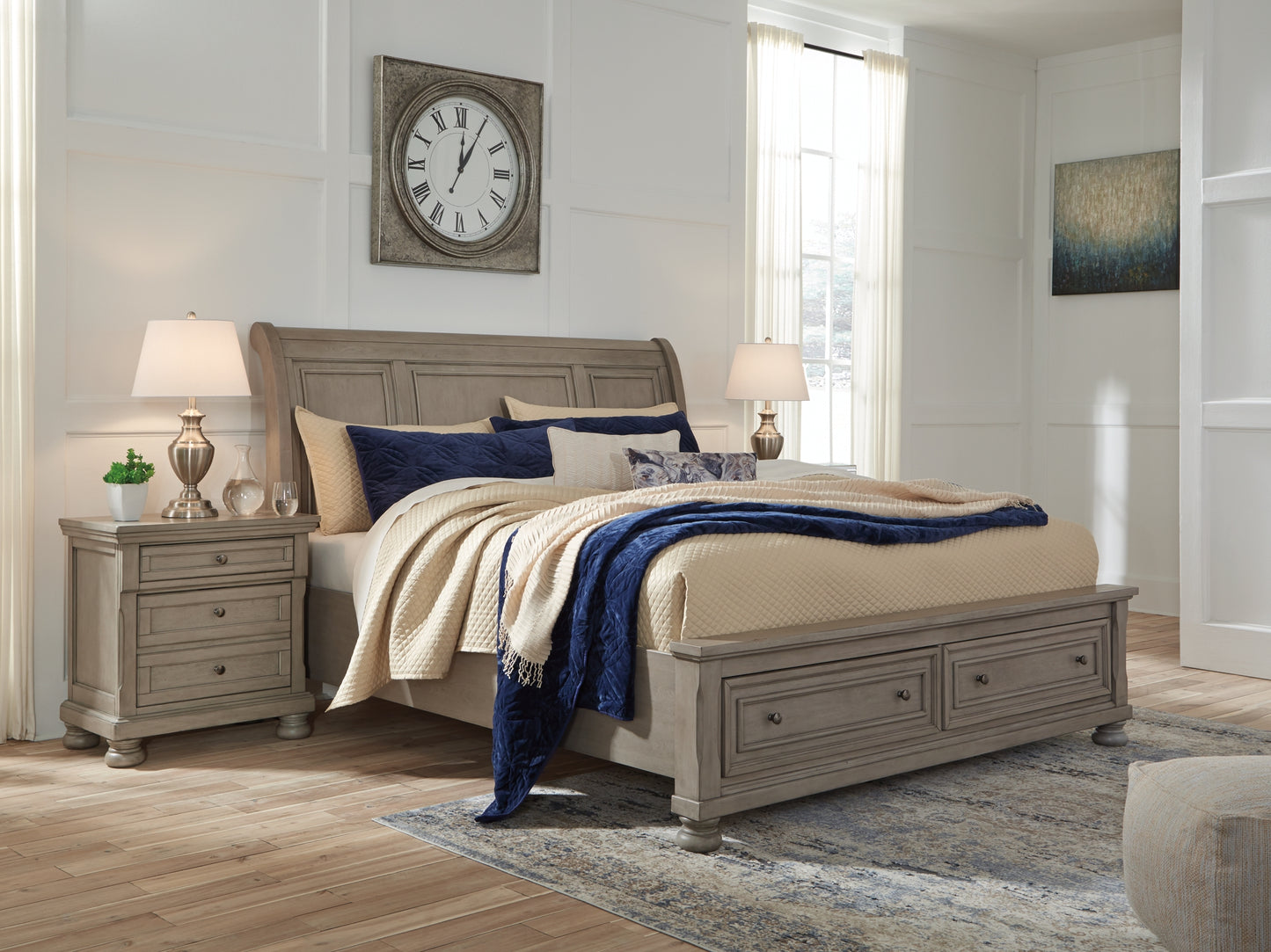 Robbinsdale Sleigh Bed With Storage