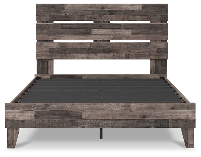 Neilsville Panel Platform Bed