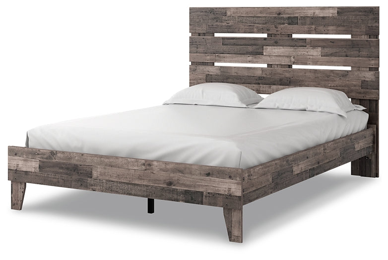 Neilsville Panel Platform Bed