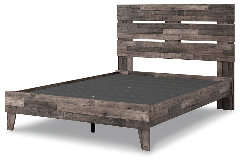 Neilsville Panel Platform Bed