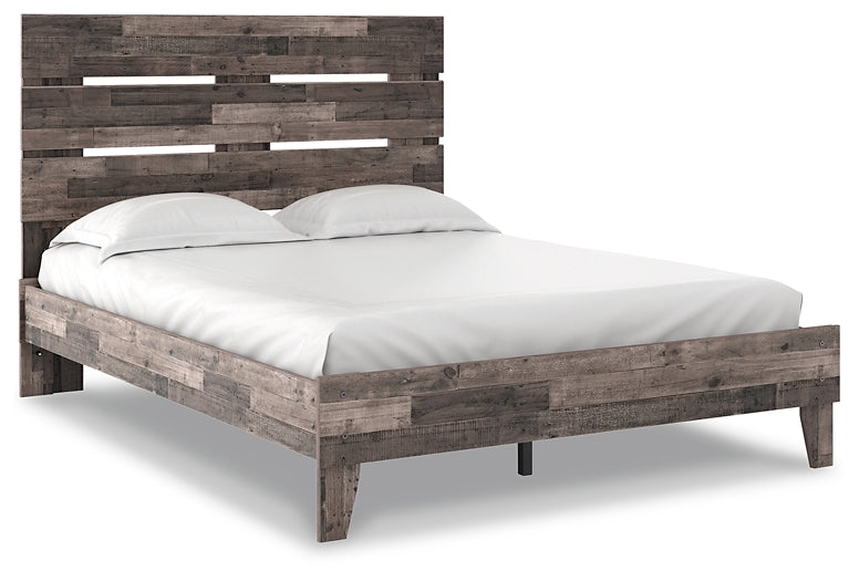 Neilsville Panel Platform Bed