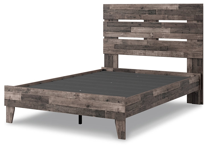 Neilsville Panel Platform Bed