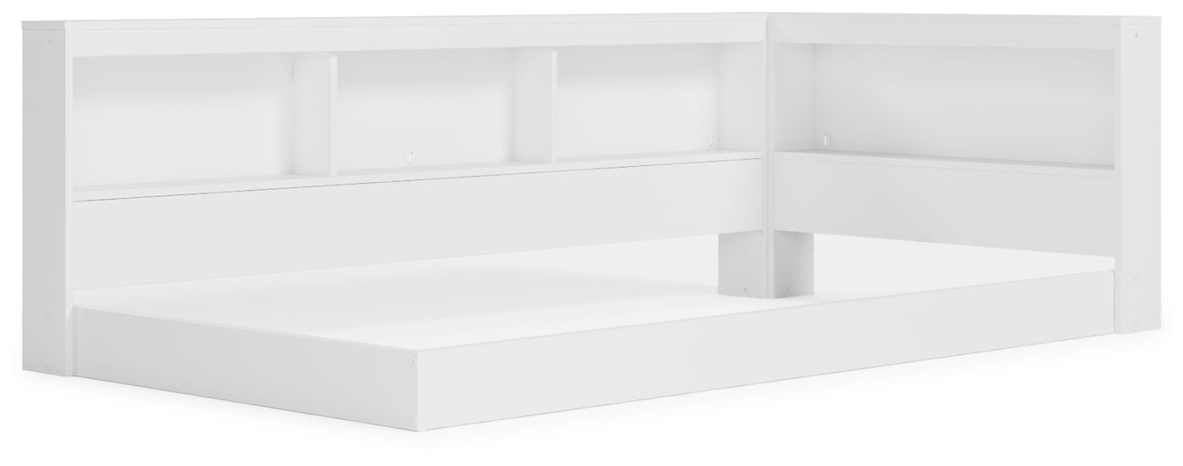 Piperton Bookcase Storage Bed