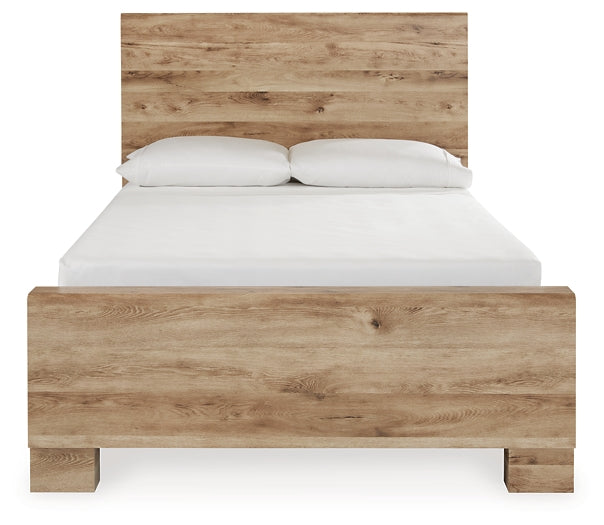 Hyanna Panel Bed With 1 Side Storage