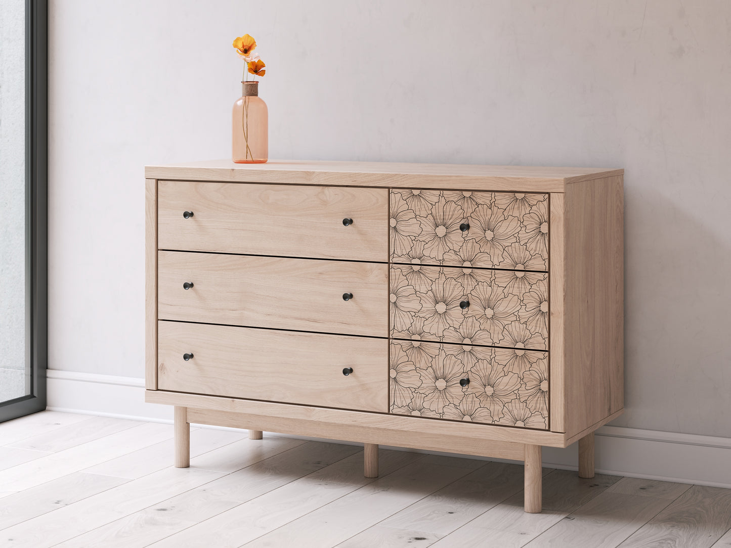 Arloster Six Drawer Dresser
