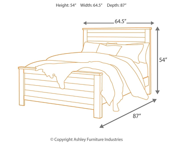 Robbinsdale Panel Bed