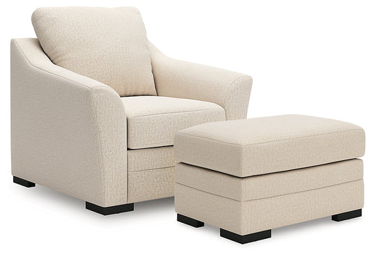 Lango Chair and Ottoman