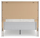 Gerridan Queen Panel Bed with Mirrored Dresser, Chest and Nightstand