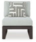 Beachloft 5-Piece Outdoor Sectional with Ottoman
