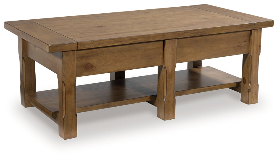 Vandenmore Rectangular Cocktail Table