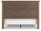 Feddinger King Panel Bed with Mirrored Dresser, Chest and Nightstand