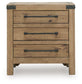 Ridgester Three Drawer Night Stand