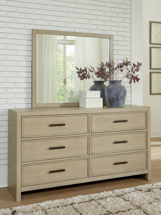 Calmoro Dresser and Mirror