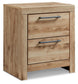 Hyanna Full Panel Bed with 2 Side Storage, Dresser, Mirror, Chest and Nightstand