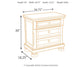 Porter California King Panel Bed with Mirrored Dresser, Chest and 2 Nightstands