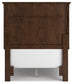 Danabrin Twin Panel Bed with Mirrored Dresser, Chest and 2 Nightstands